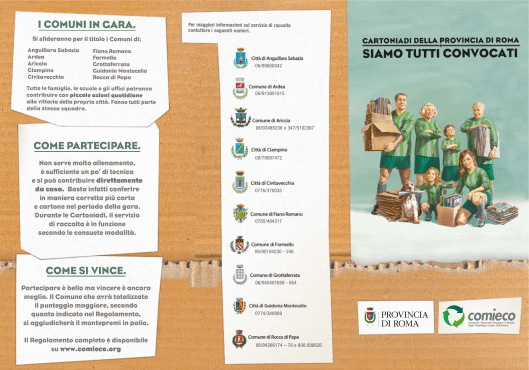 Le Cartoniadi 2011, brochure
