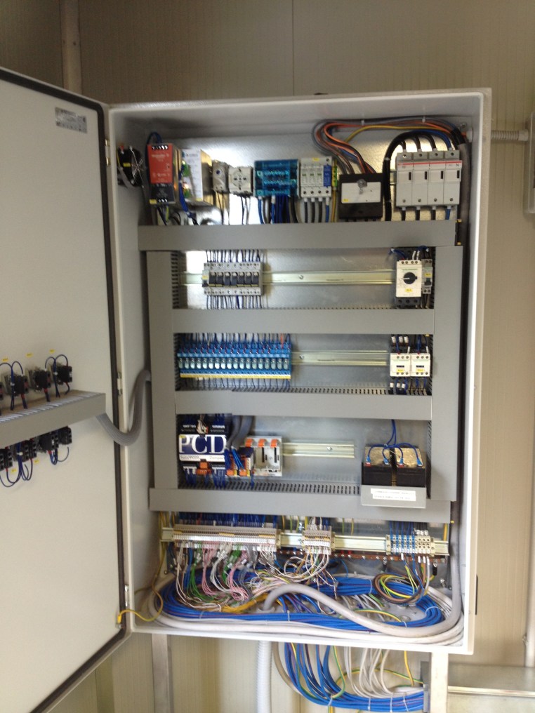 PLC di controllo e di segnalazione anomalie