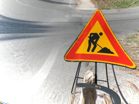 Al via la riparazione delle strade