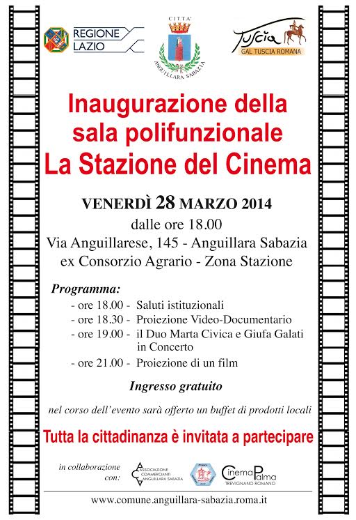 Inaugurazione de La Stazione del Cinema