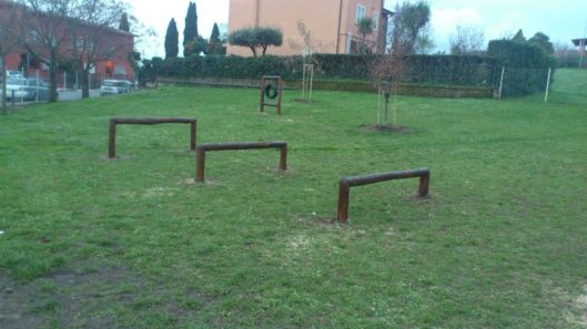 Area sgambamento cani, alcuni giochi