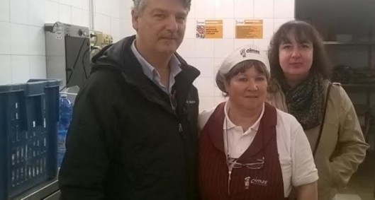 La cucina della mensa di Monte  Le Forche