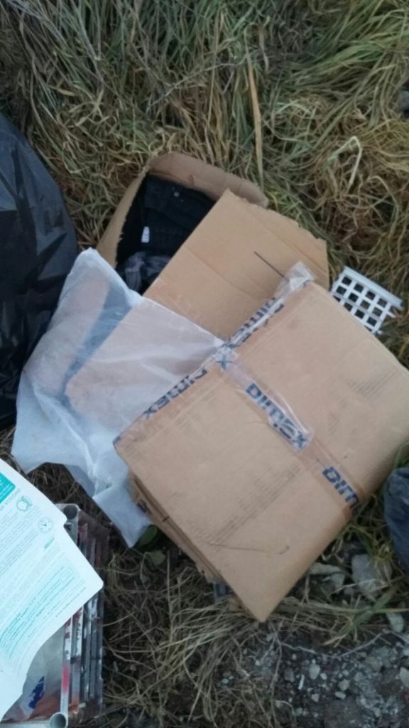 Rifiuti abbandonati e poi rimossi